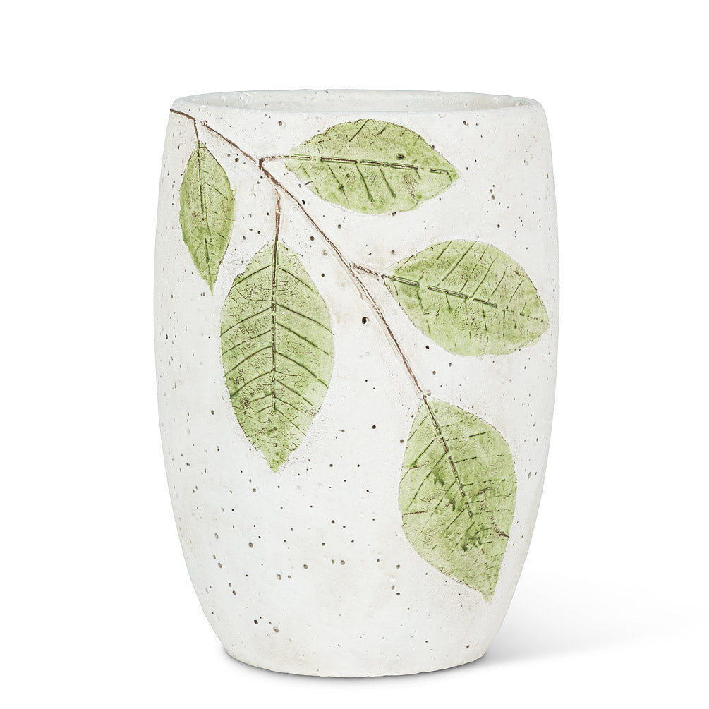 Tall Leaf Vase