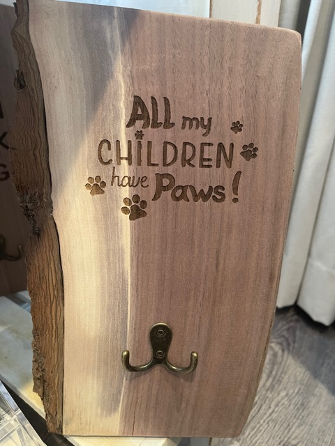 Dog Leash Holder - All My Children Have Paws