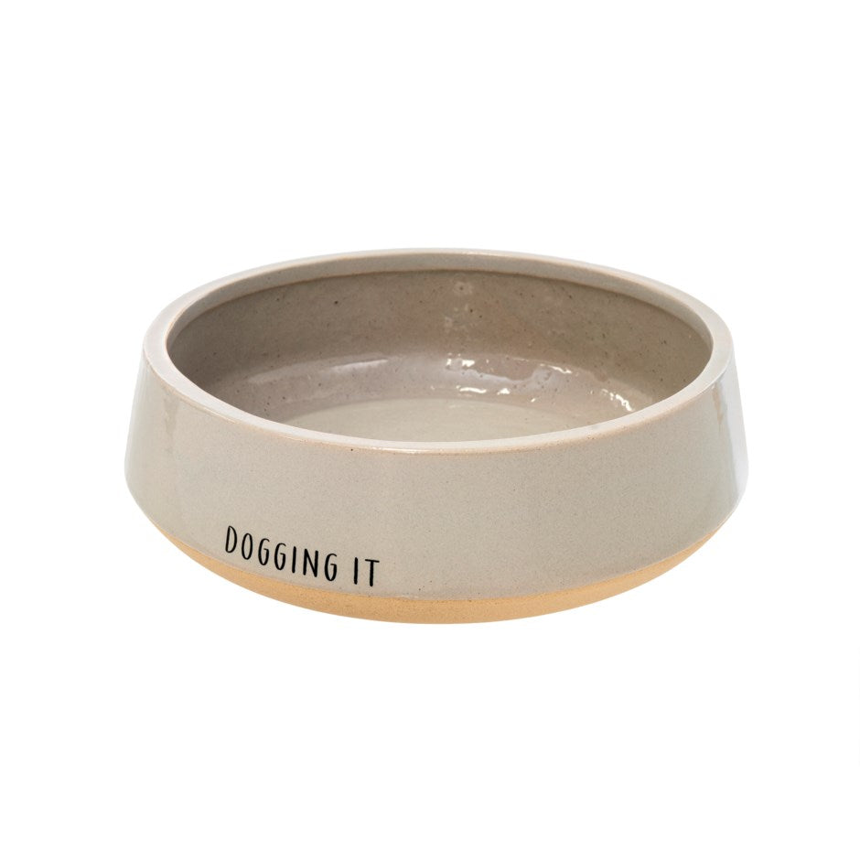Dogging It Dog Bowl