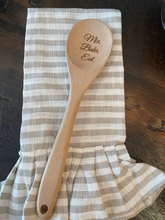 Load image into Gallery viewer, Mix, Bake, Eat Wooden Spoon - Large

