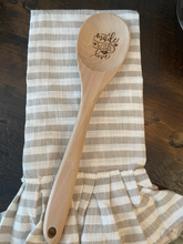 Load image into Gallery viewer, Made with Love Wooden Spoon - Large
