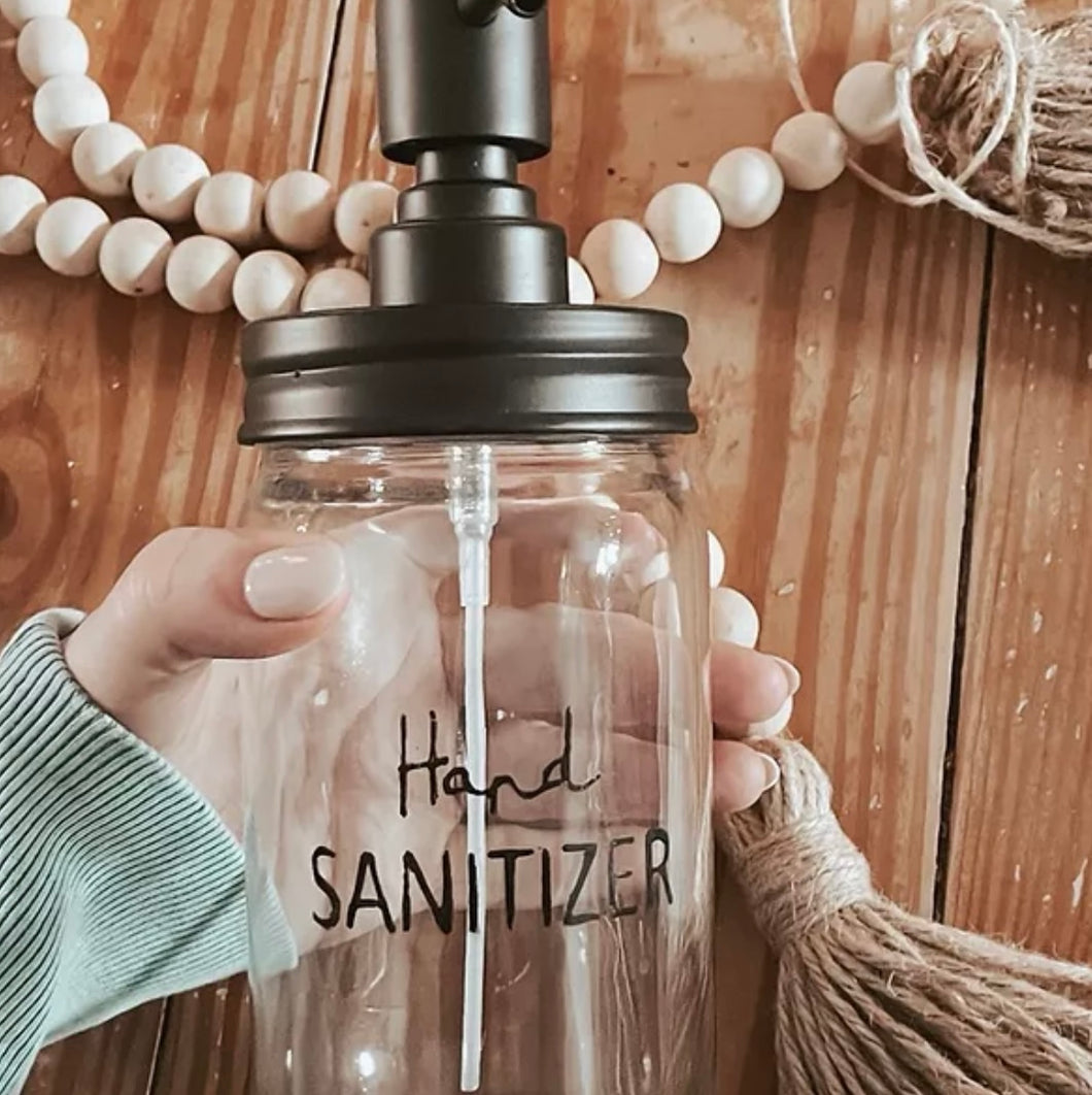 Hand Sanitizer Jar