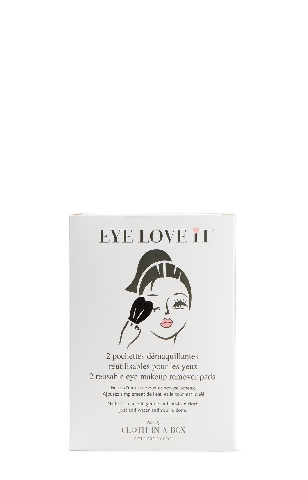 Eye Love it 2 makeup remover pads
