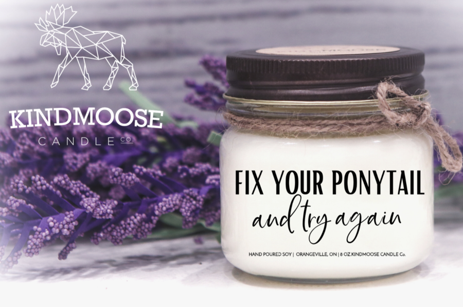 Fix Your Pony Tail and Try Again - SCENT: BLACK CHERRY