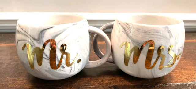 Mrs. and Mr. Mug Set
