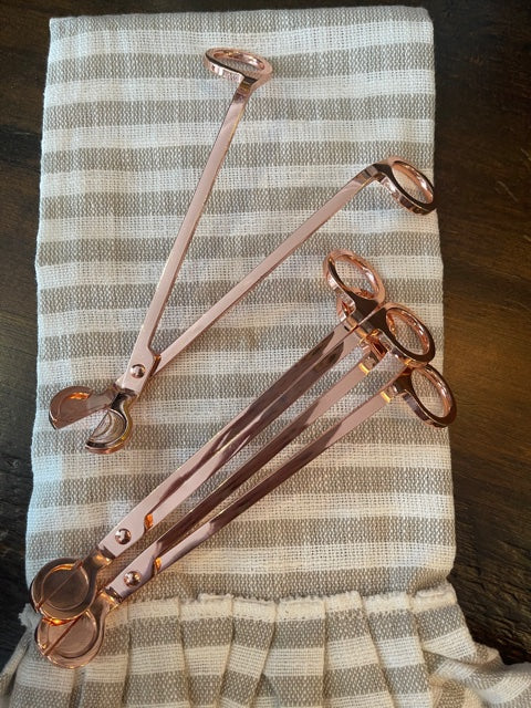 Candle Care Trimmers in Rose Gold
