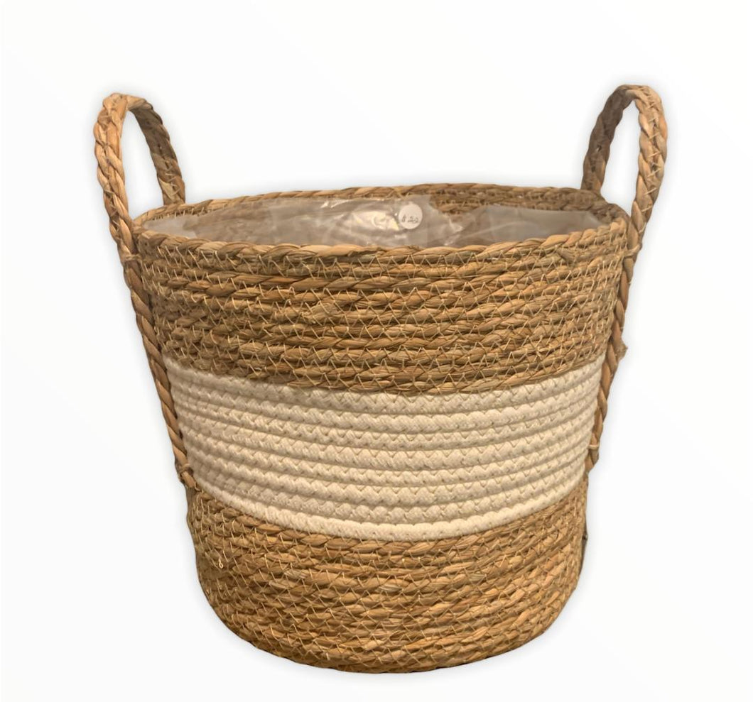 Small 100% Jute plant pot