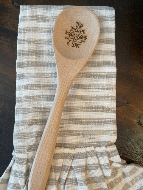 The Secret Ingredient is Love Wooden Spoon - Large