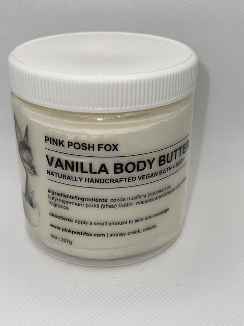 PINK POSH FOX Vanilla Whipped Body Lotion