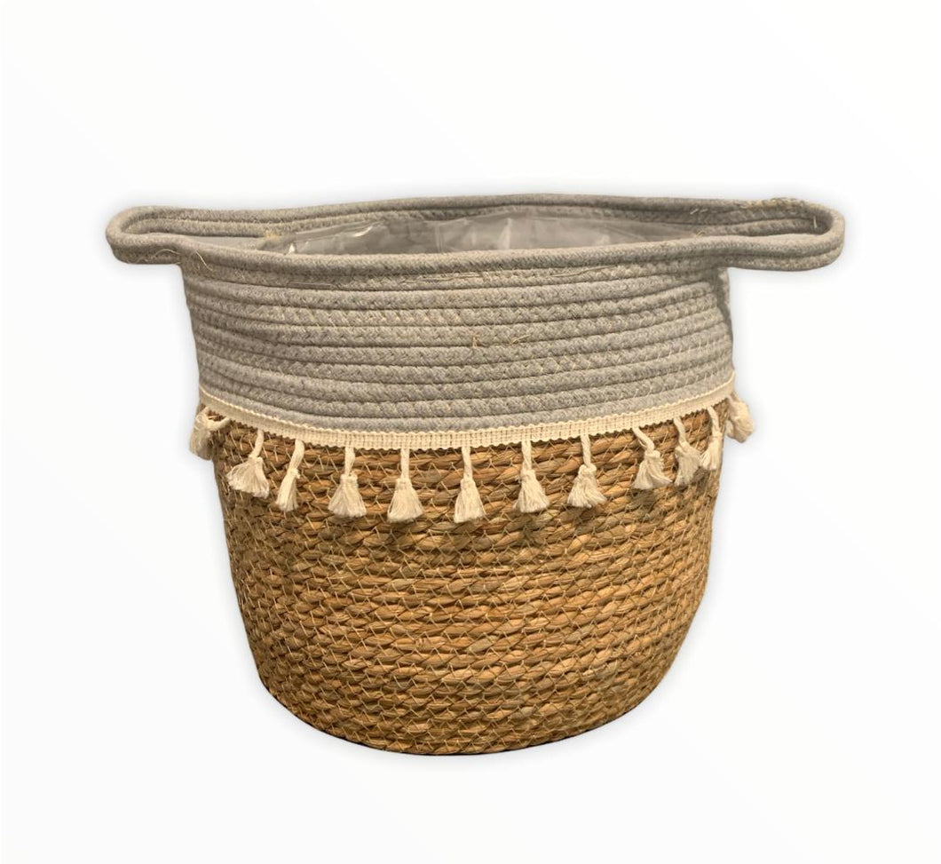 Jute Plant Pot : Large